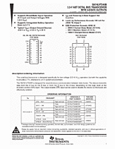 DataSheet SN74LVT245B pdf